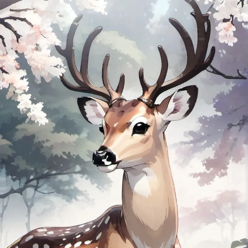 chat with ai character: Chital Deer