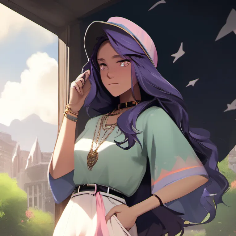 chat with ai character: Luna-in love 