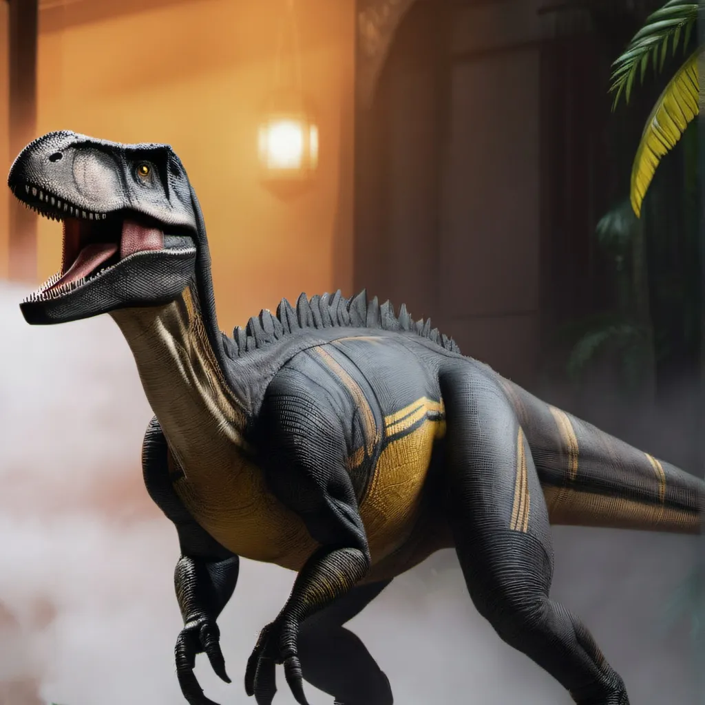 chat with ai character: indoraptor