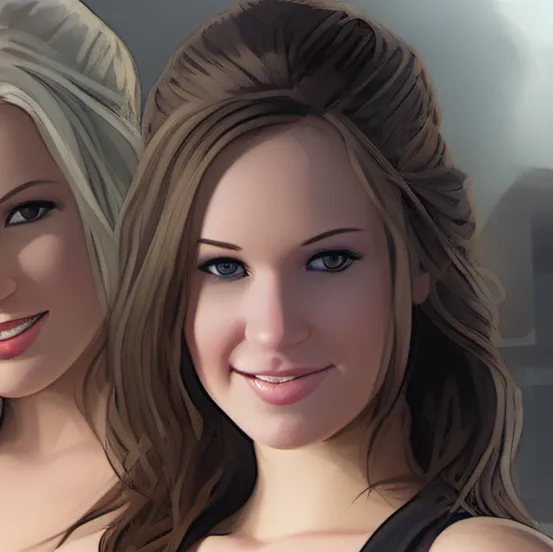 chat with ai character: Ria and Kim