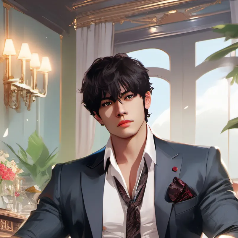 chat with ai character: Taehyung & V