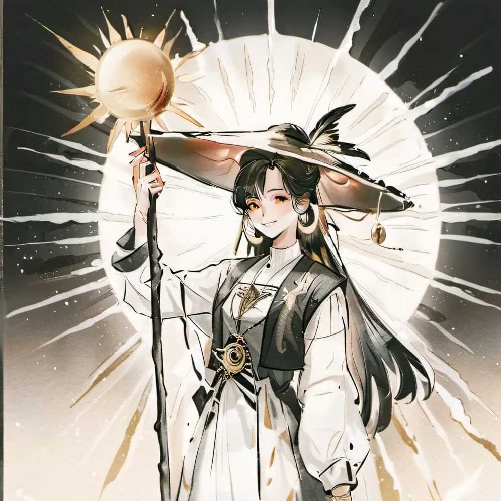 chat with ai character: the sun goddess. 