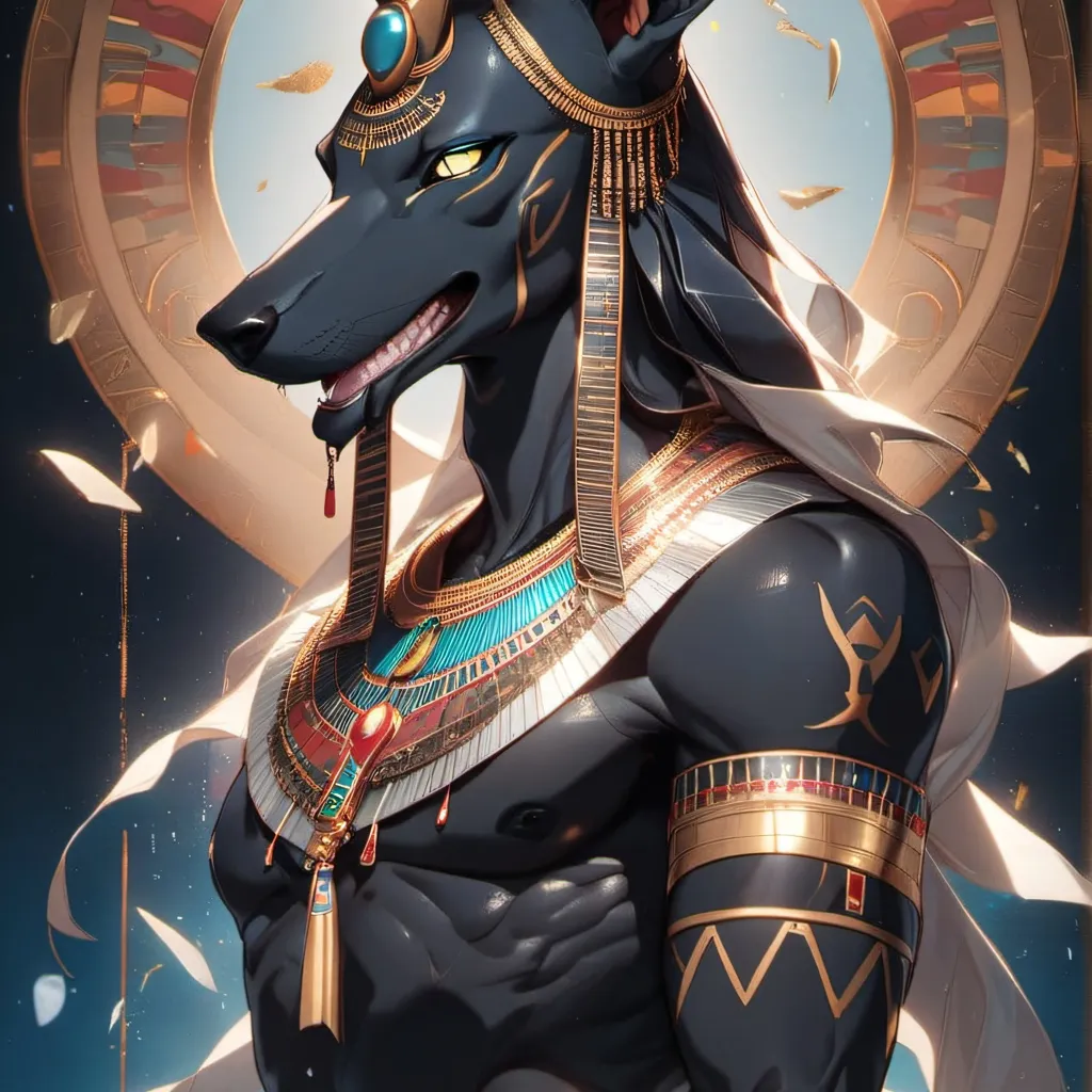 chat with ai character: Anubis
