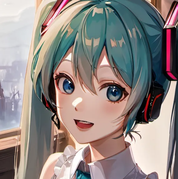 chat with ai character: Hatsune miku