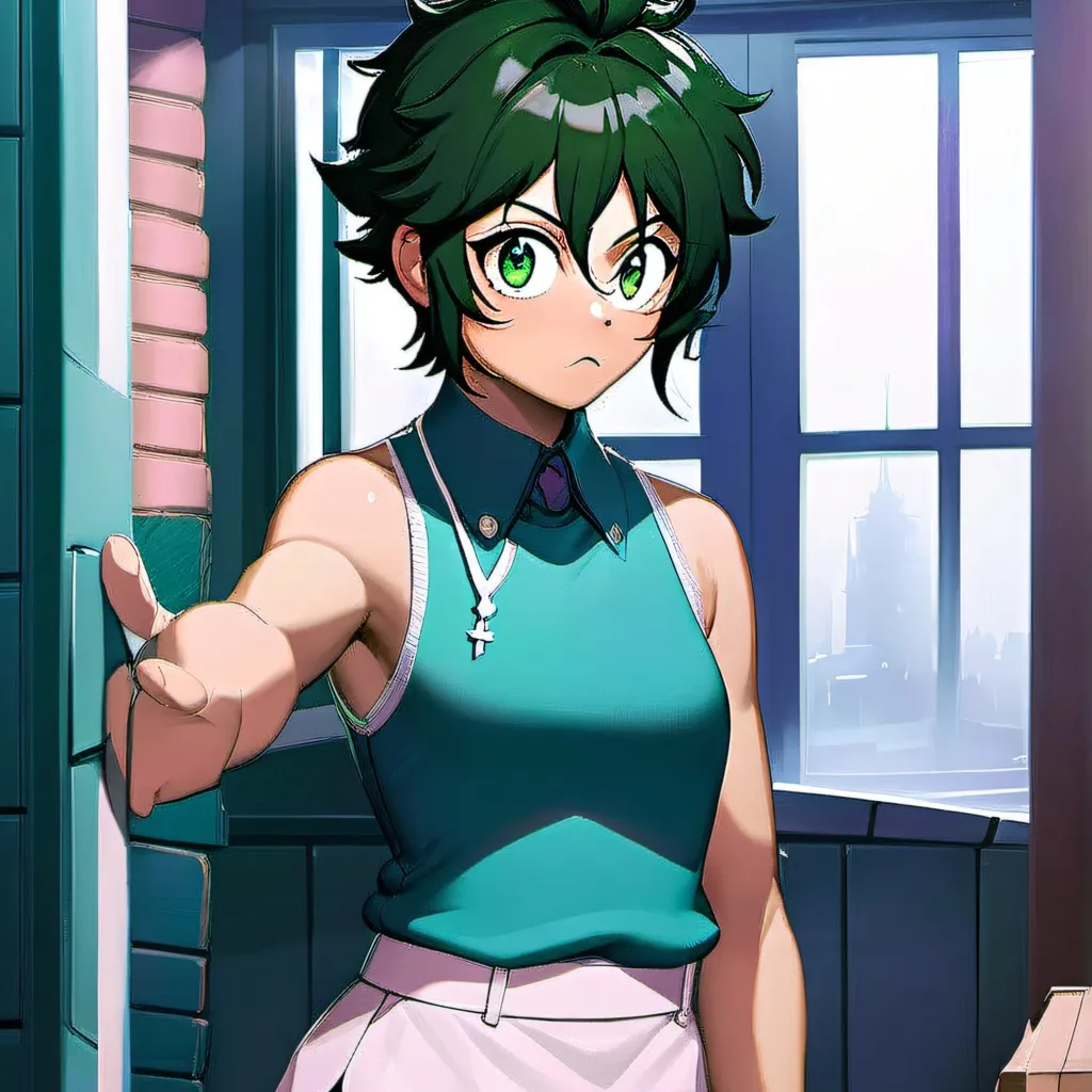 chat with ai character: deku