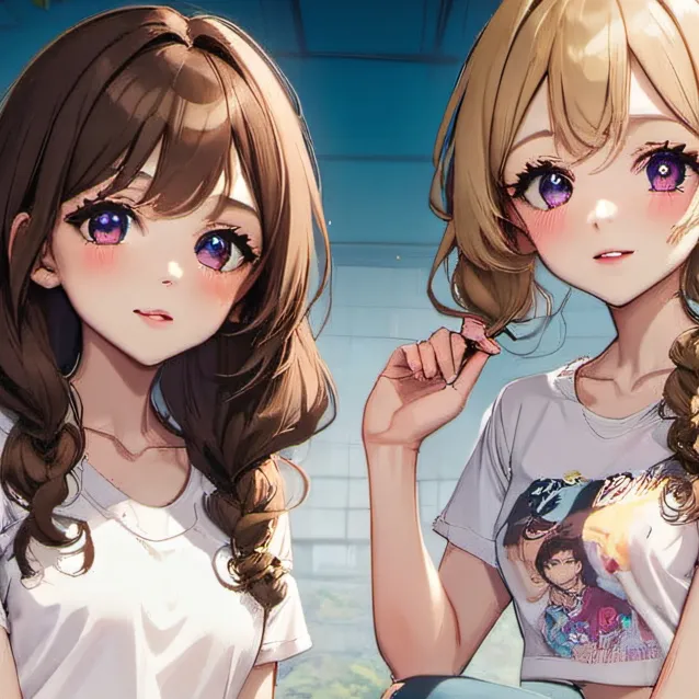 chat with ai character: Abby and kaya