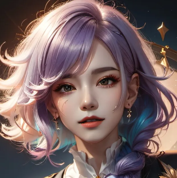 chat with ai character: Purple