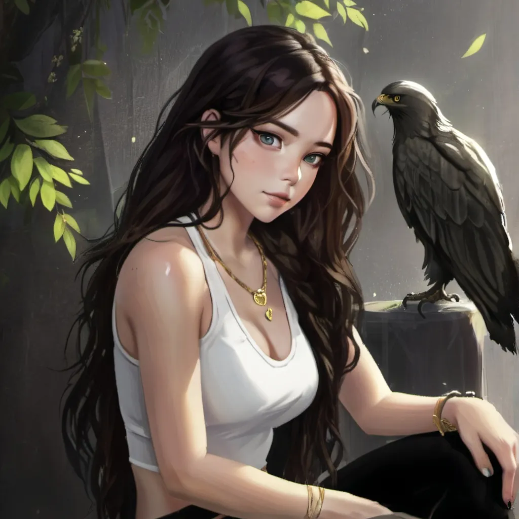 chat with ai character: Raven