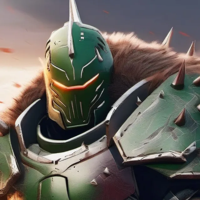 chat with ai character: doom slayer