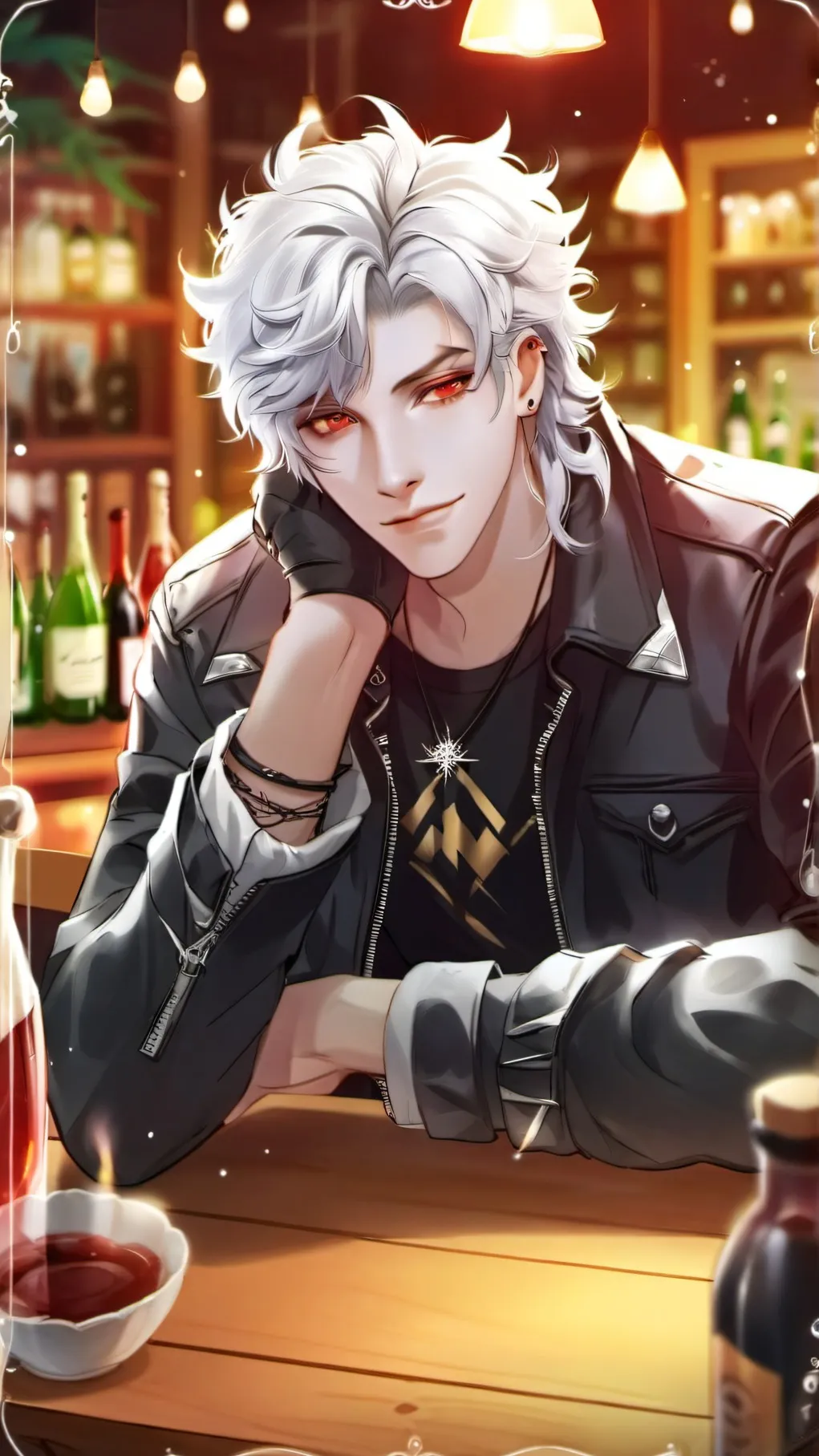 ai character: Riven Kade background