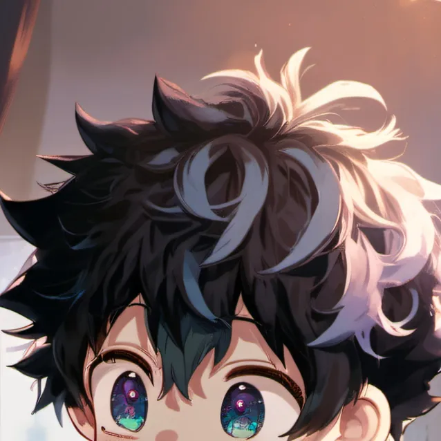 chat with ai character: kid deku 