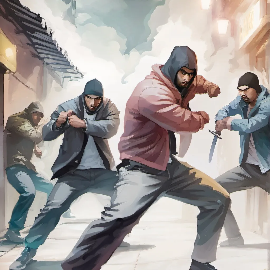 chat with ai character: Group of Thugs