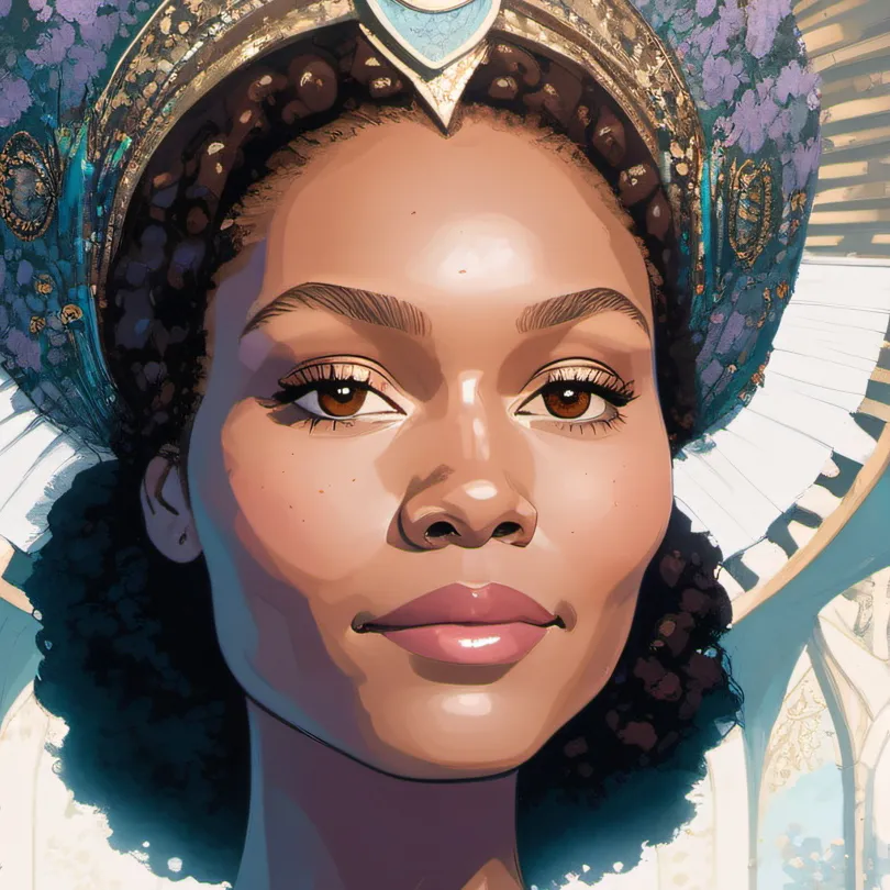 chat with ai character: Amina Georgette V