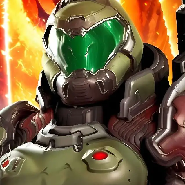 chat with ai character: doom girl