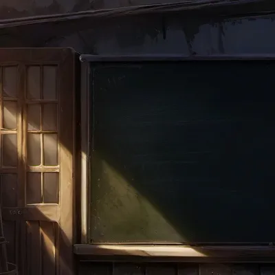 chat with ai character: Scary classroom