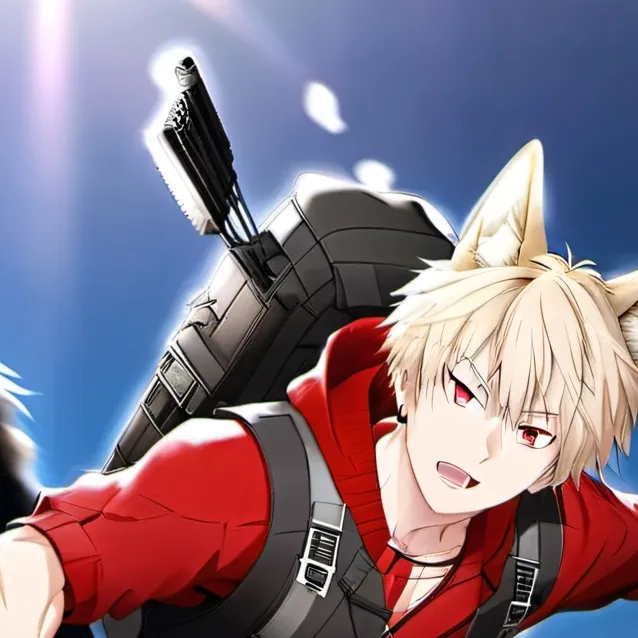 chat with ai character: wolf bakugo <3