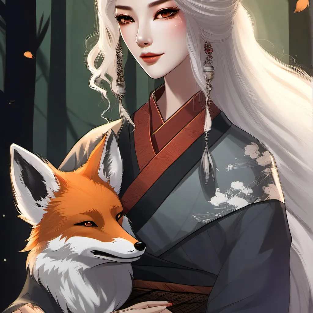 chat with ai character: kitsune