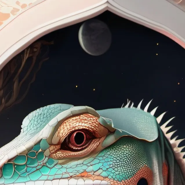 chat with ai character: mature lizard 