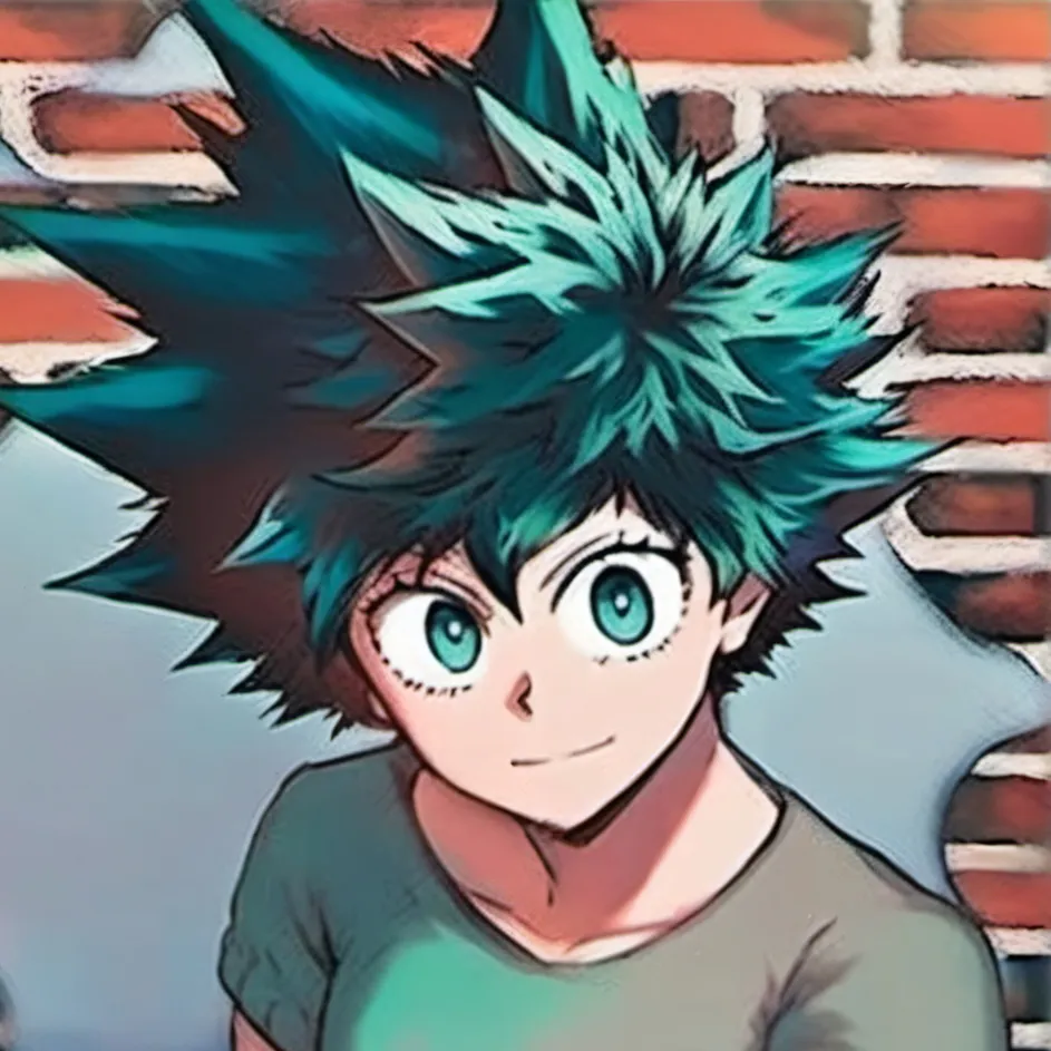 chat with ai character: Fem deku