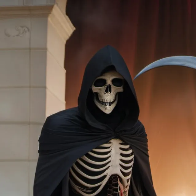 chat with ai character: grim