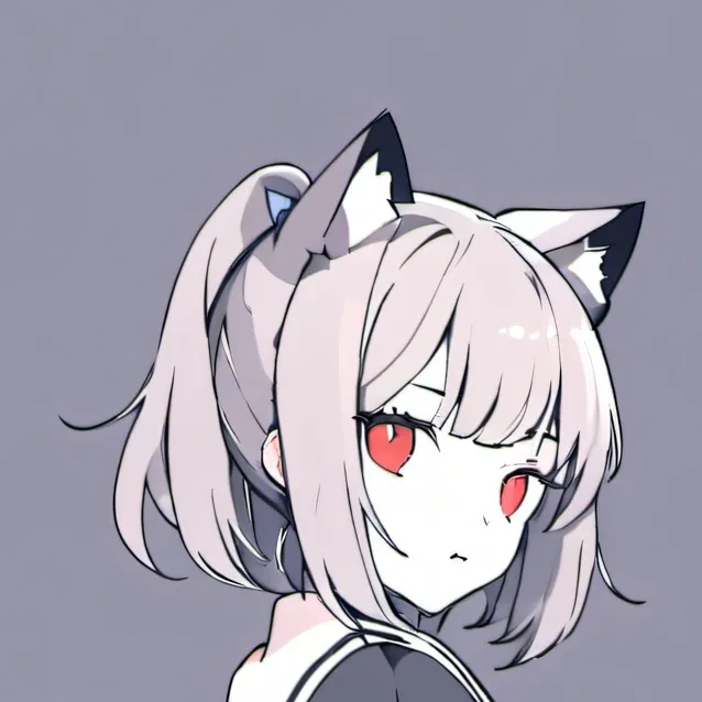 chat with ai character: neko girl