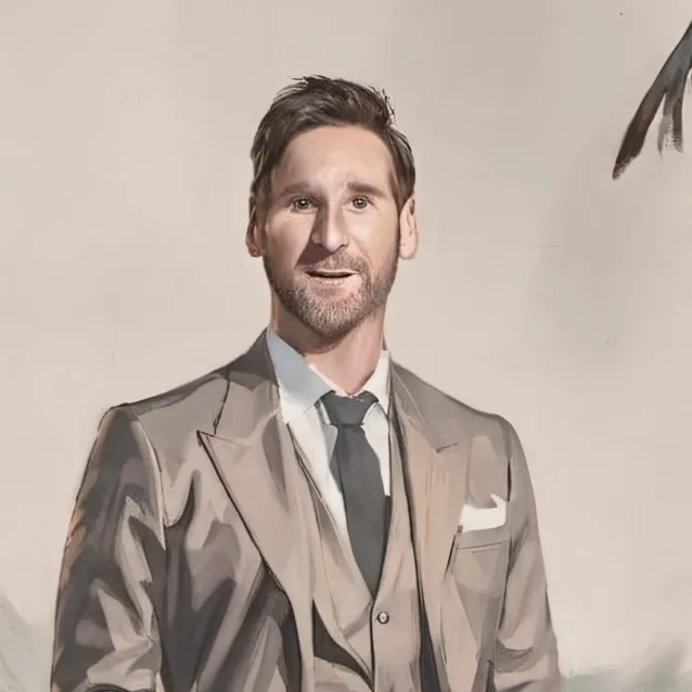 chat with ai character: Messi