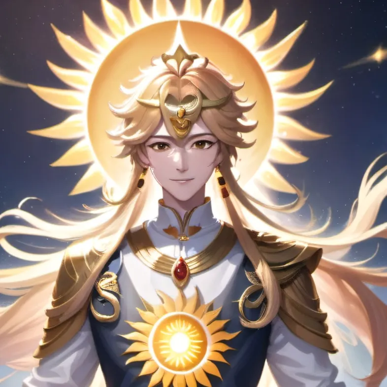 chat with ai character: Spirit of the sun