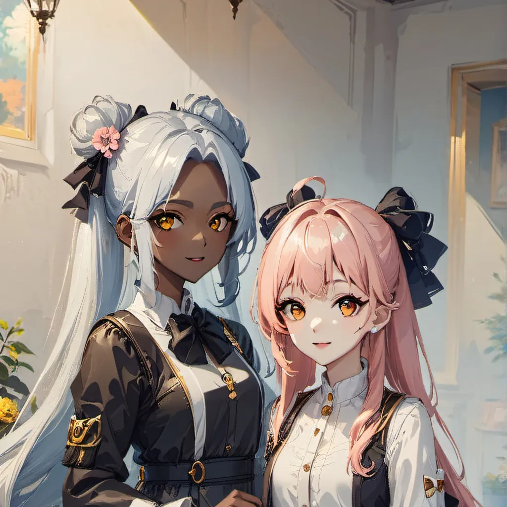 chat with ai character: mia and lila