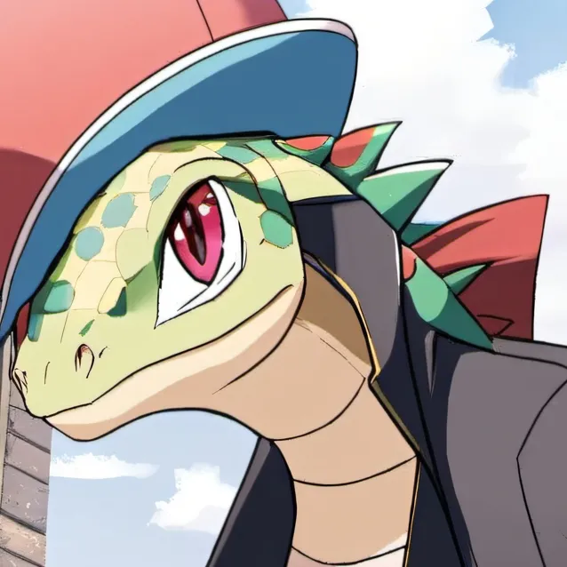 chat with ai character: Inteleon 