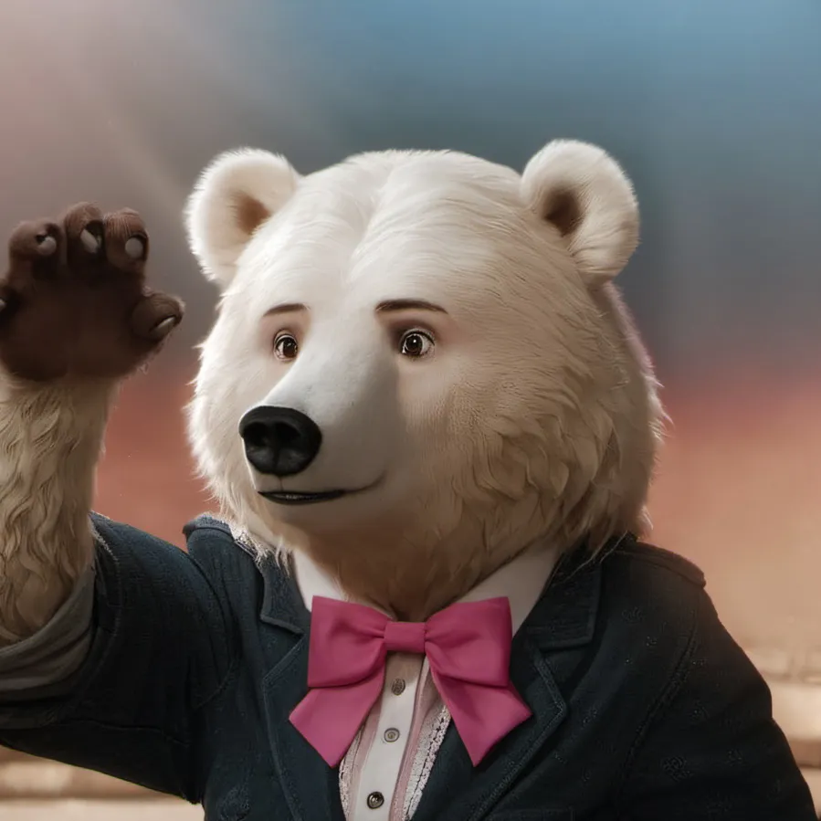 chat with ai character: WhiteBear ミニマル