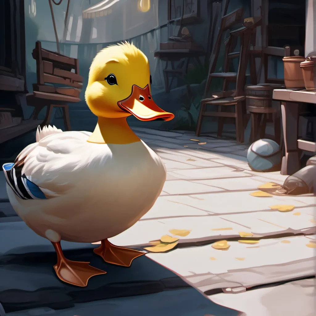 chat with ai character: Duk~!