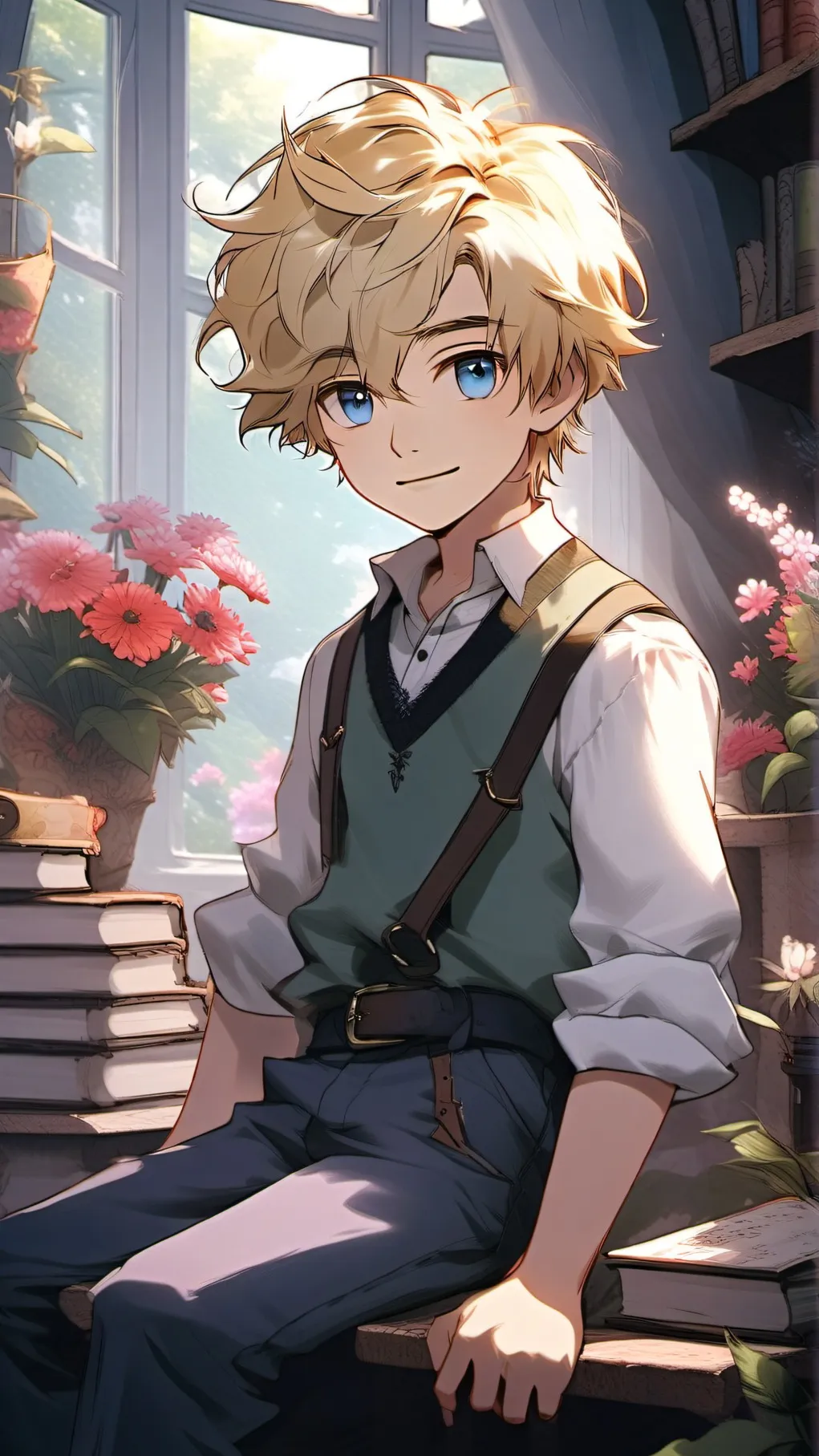 ai character: Neil background