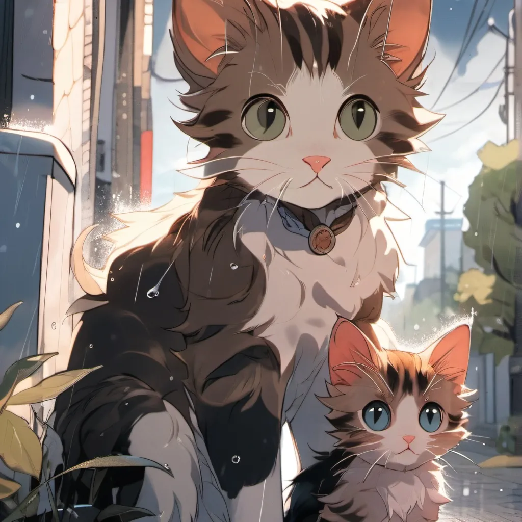 chat with ai character: Mama cat