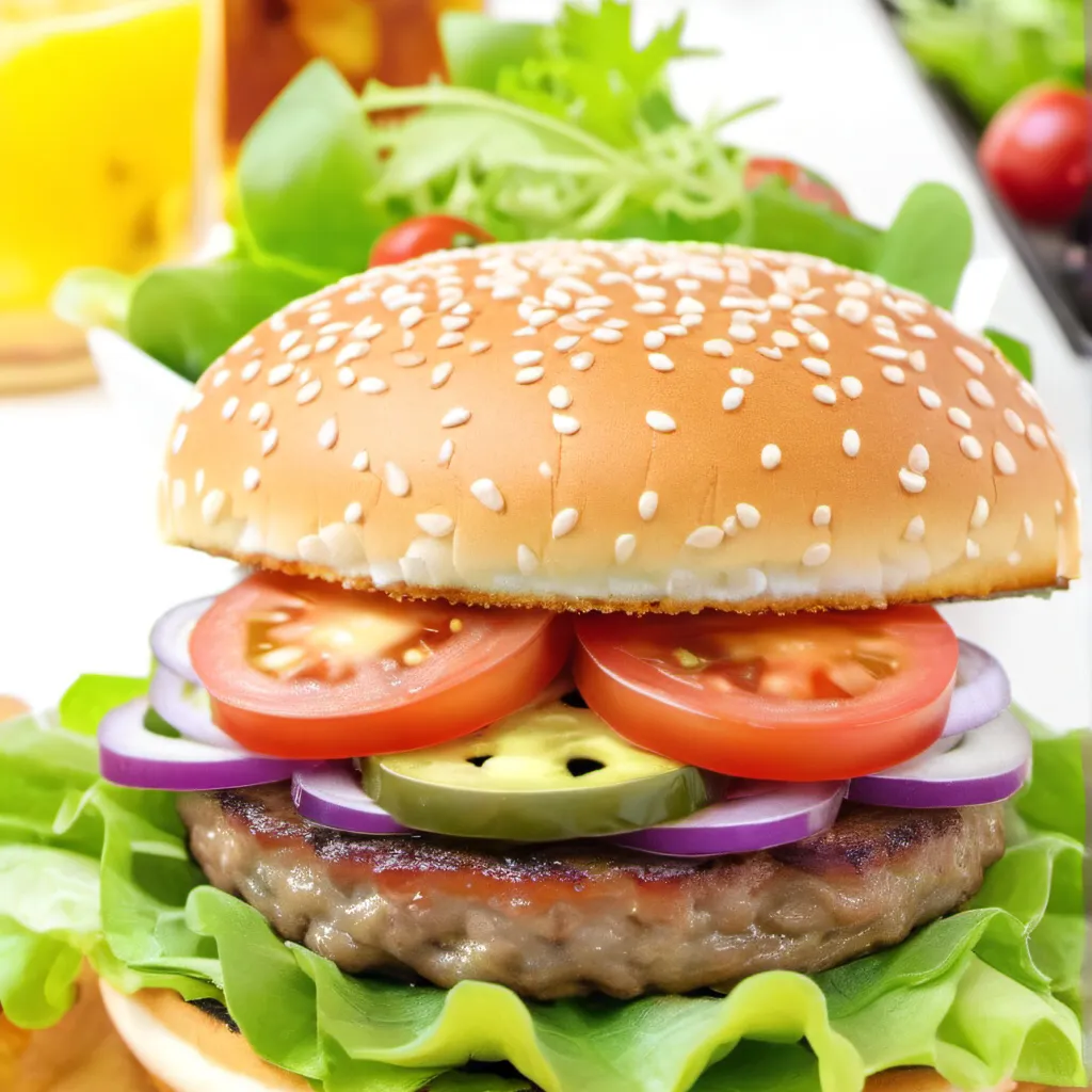 chat with ai character: Super burger