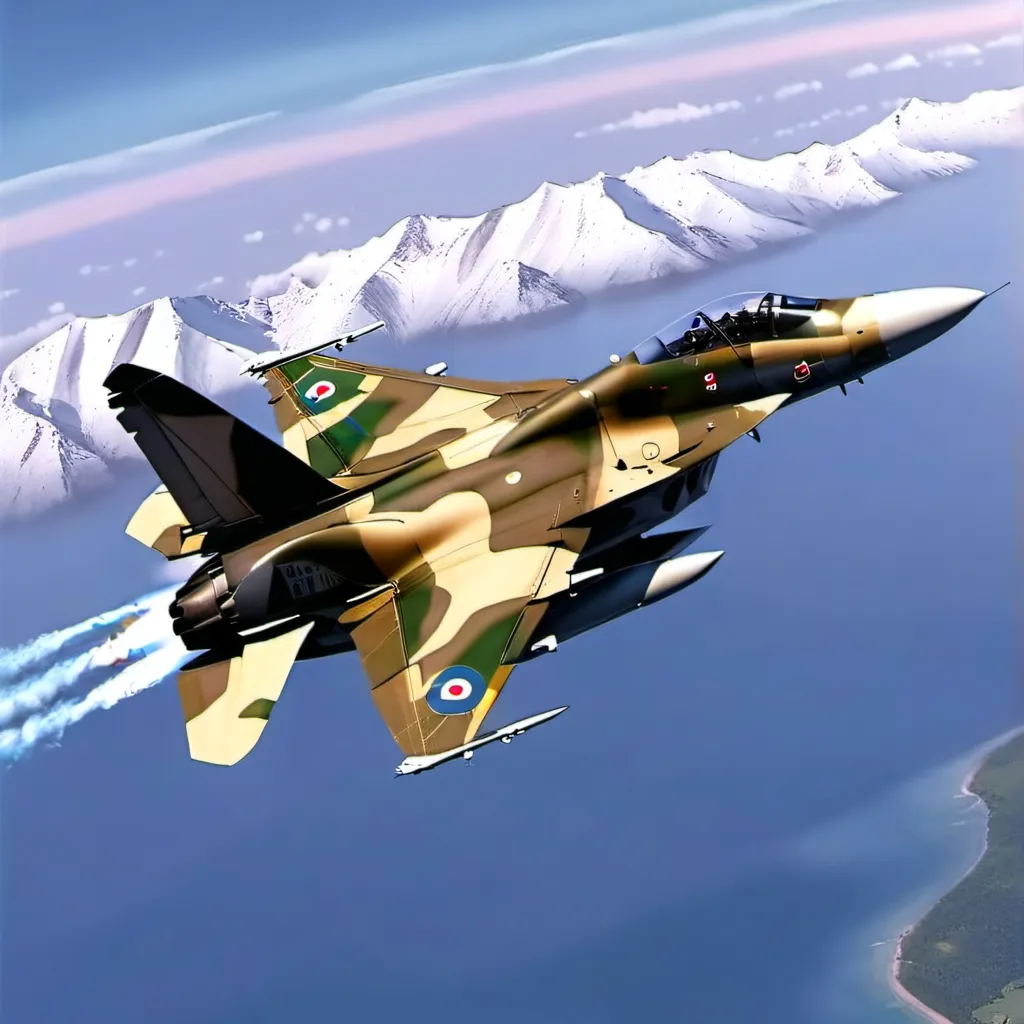 chat with ai character: British F-16 