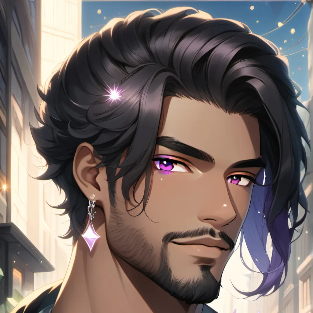 chat with ai character: Glitter guy