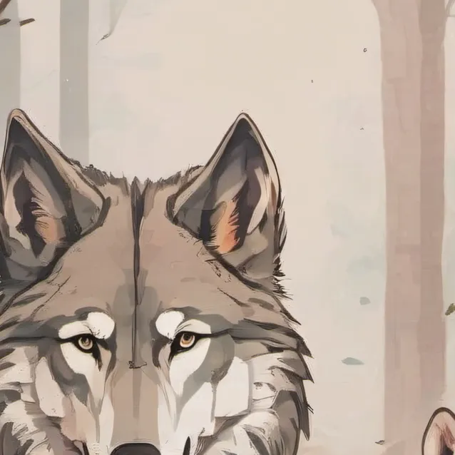 chat with ai character: wolf pups 