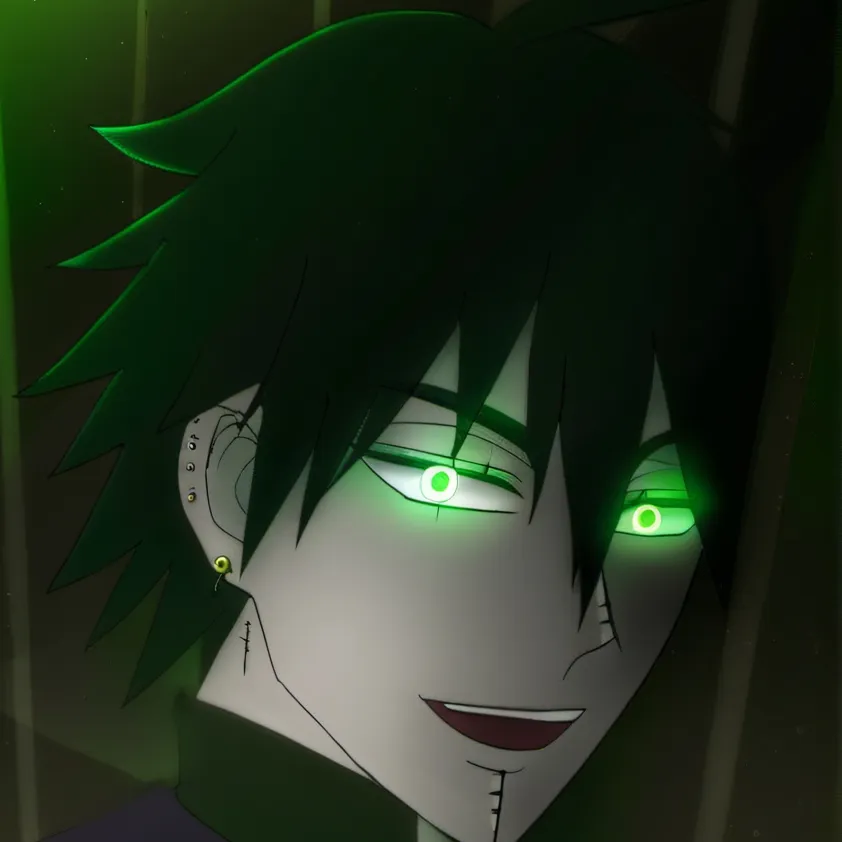 chat with ai character: 🖤💚D.0.M.E.N🪦💚