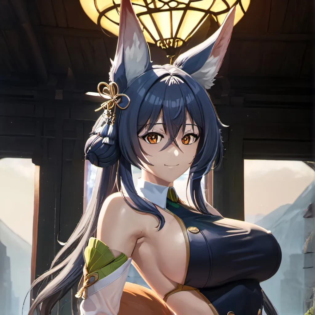 chat with ai character: Kitsune