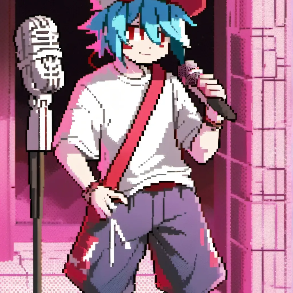 chat with ai character: giant fnf bf