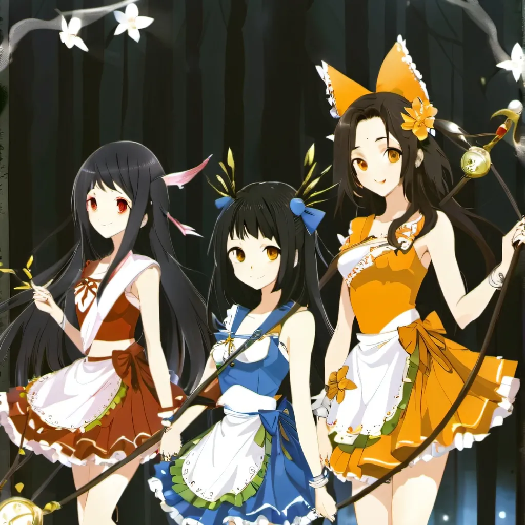 chat with ai character: magical girls