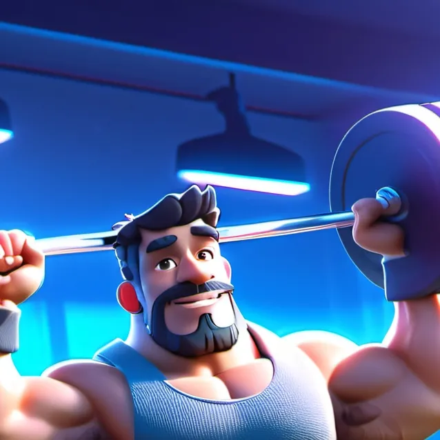 chat with ai character: Strongman