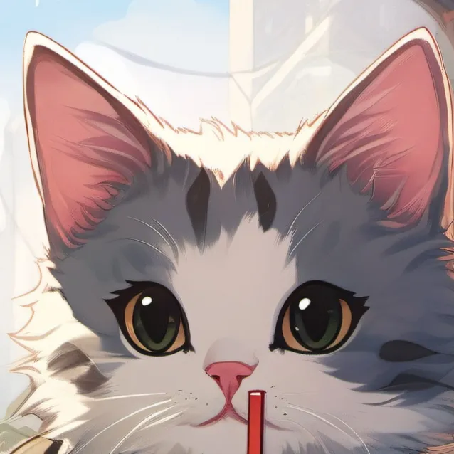 chat with ai character: baby army cat