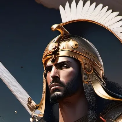 chat with ai character: Roman vs Egypt war