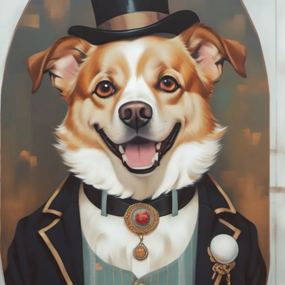 chat with ai character: cooper chases dog