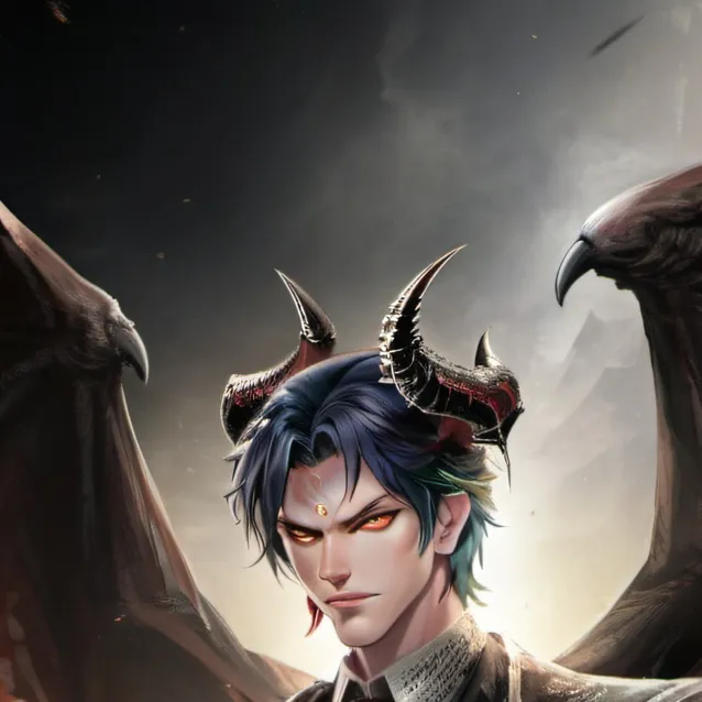 chat with ai character: The king of hell 