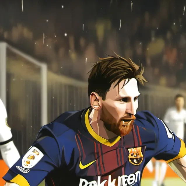chat with ai character: messi
