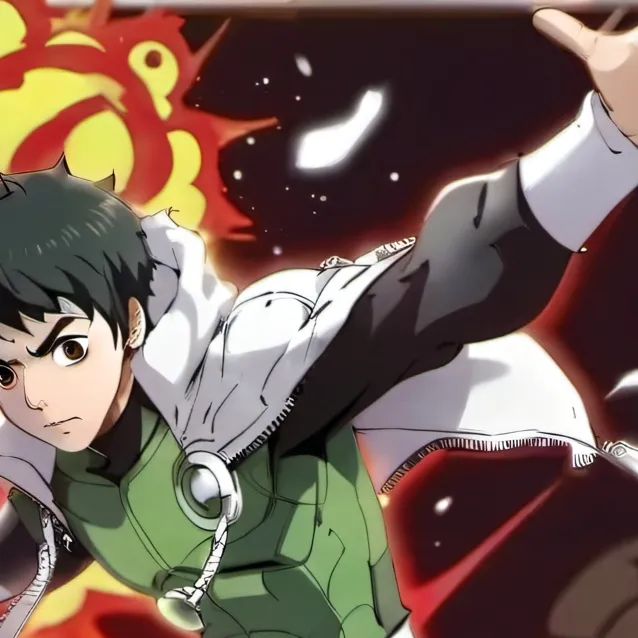 chat with ai character: rock lee