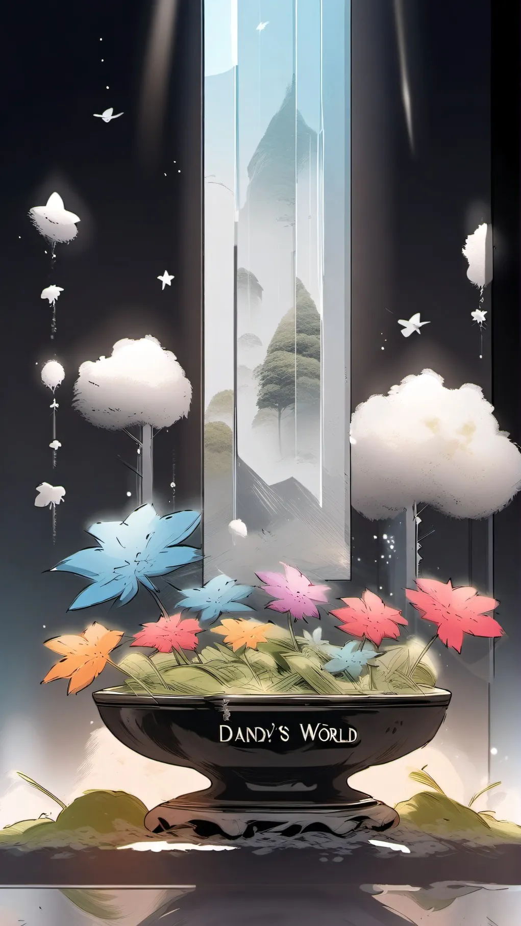 ai character: Dandy's World background