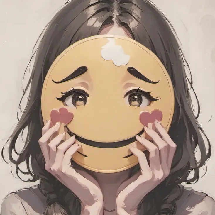 chat with ai character: Happy face